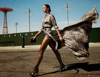 Irina Shayk Vogue Spain Magazine September 2014 Photoshoot
