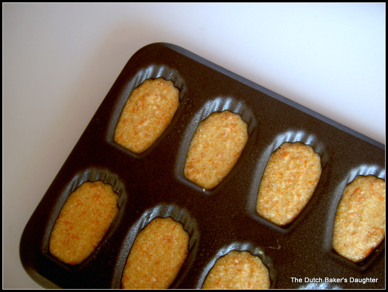 The Dutch Baker's Daughter Sweet Potato Madeleines with Chocolate