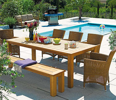 Una refrescante Piscina en tu Jardin ~ Cocinas modernas