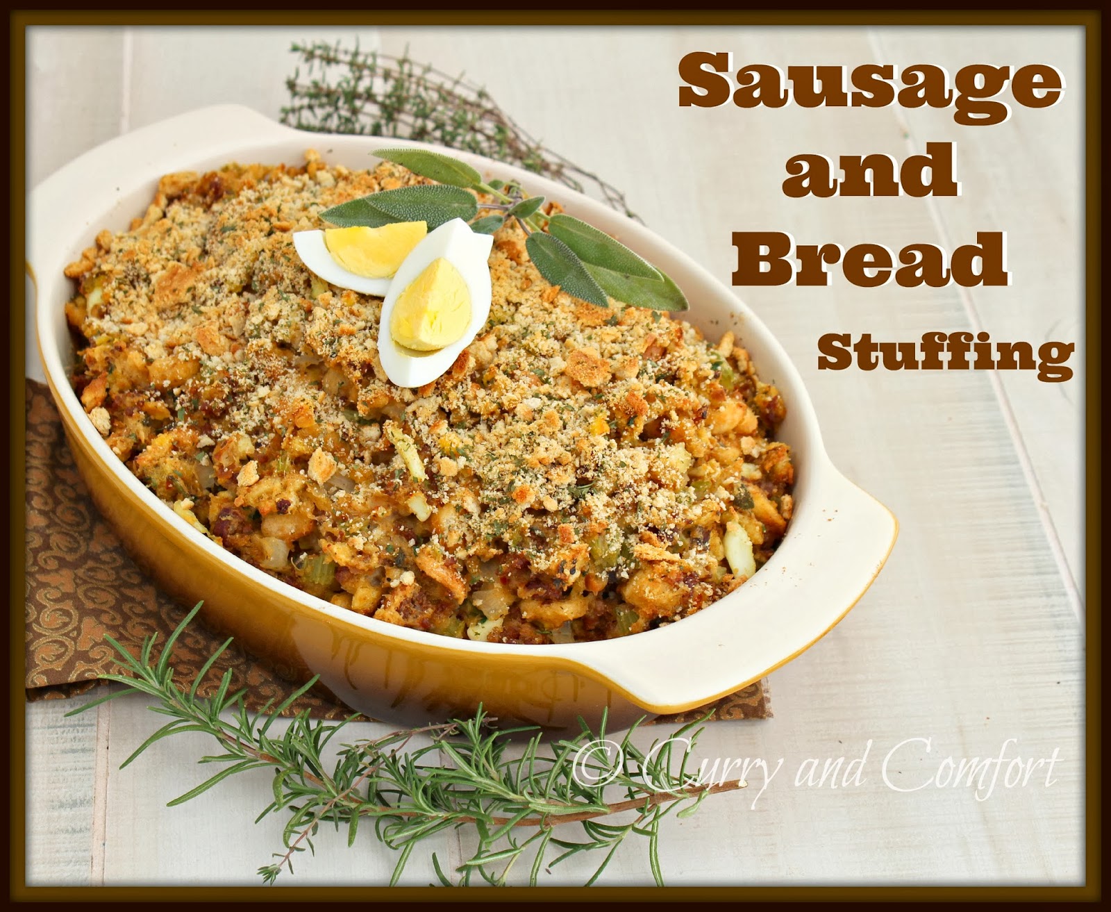 Kitchen Simmer Sausage and Bread Stuffing