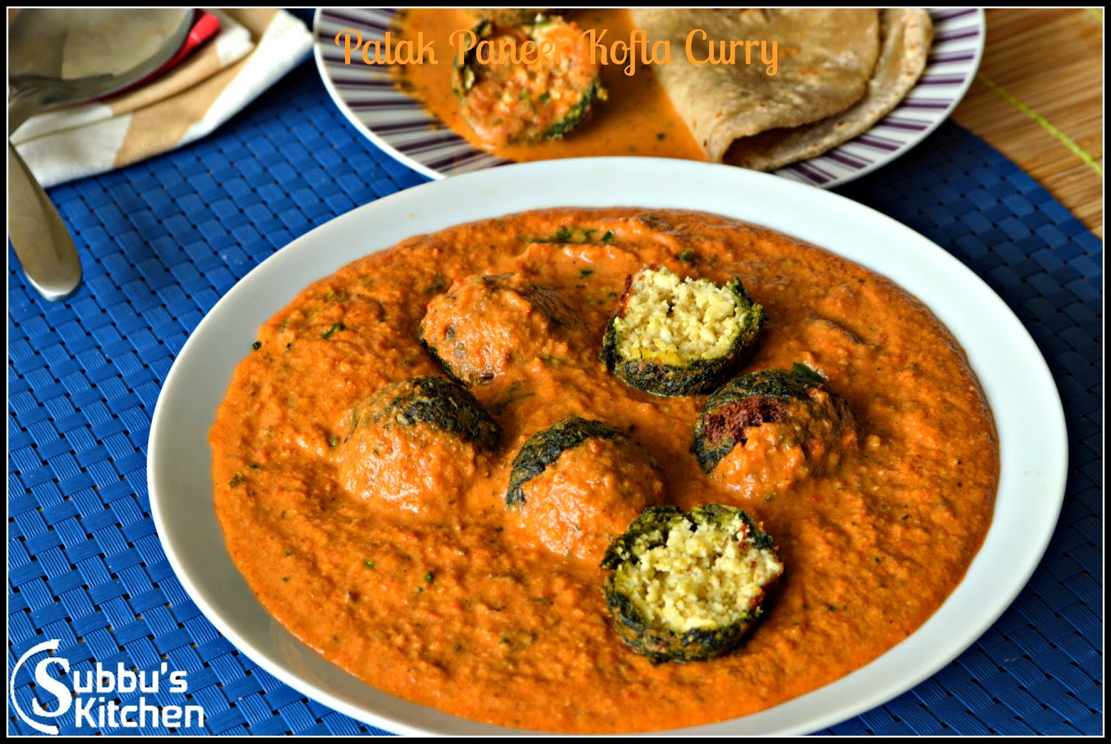 Palak Paneer Kofta Curry Palak Paneer Kofta Curry