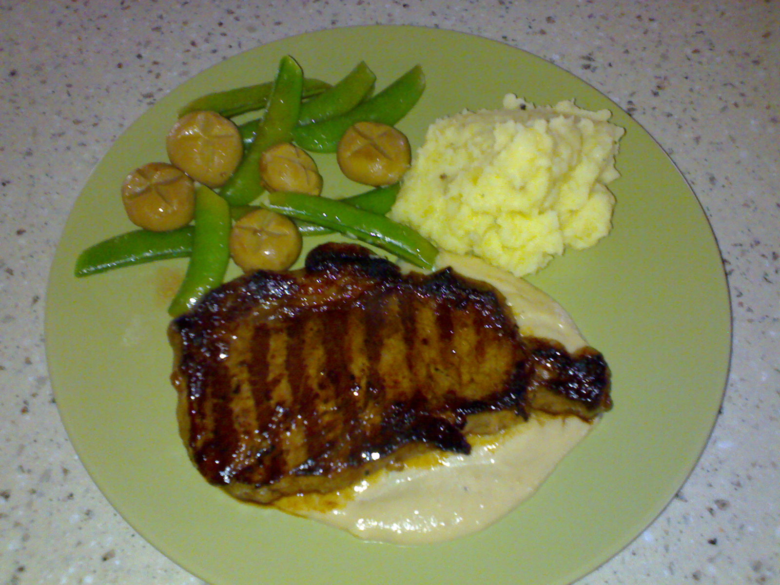Ang Palayok: Beef Steak with creamy mushroom sauce