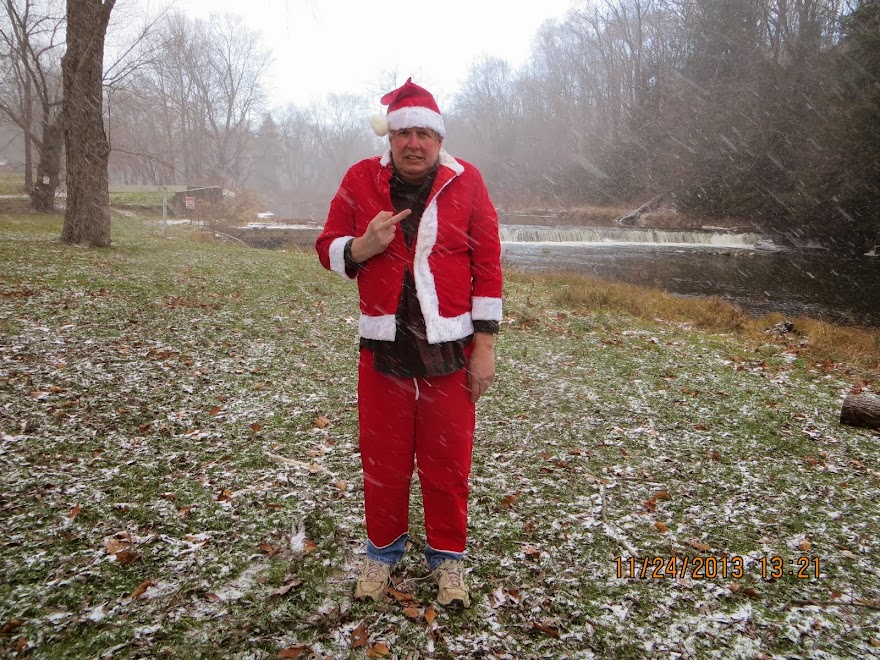 Santa Suits ain't as warm as they look and that's weird.