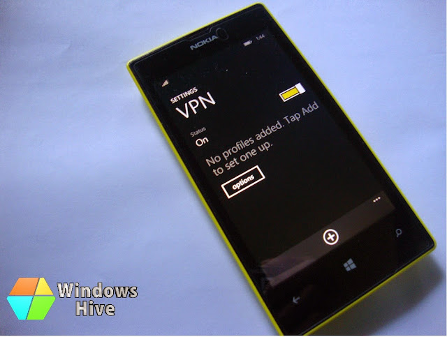 VPN, Windows Phone