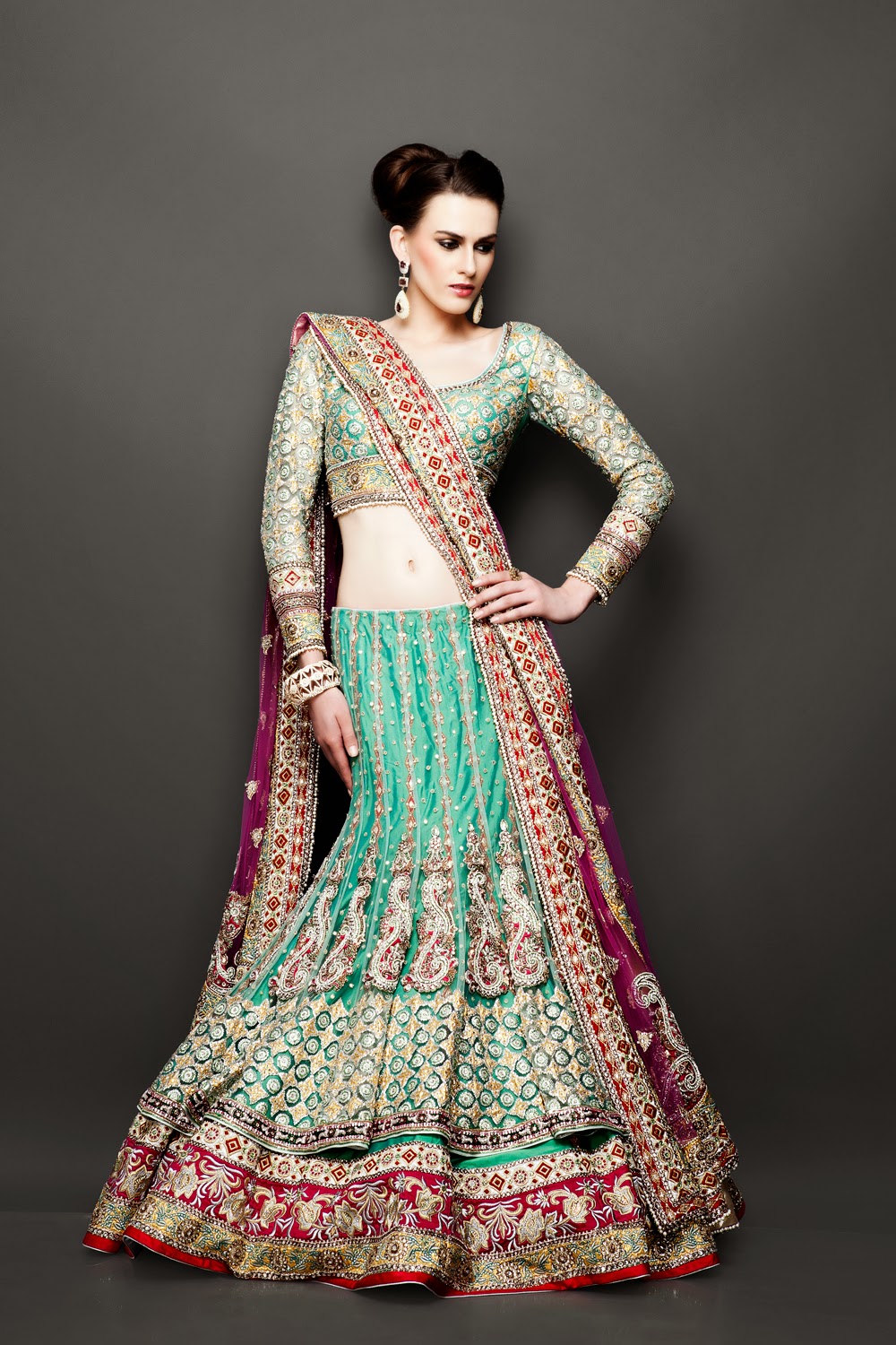 elegant indian wedding dresses
