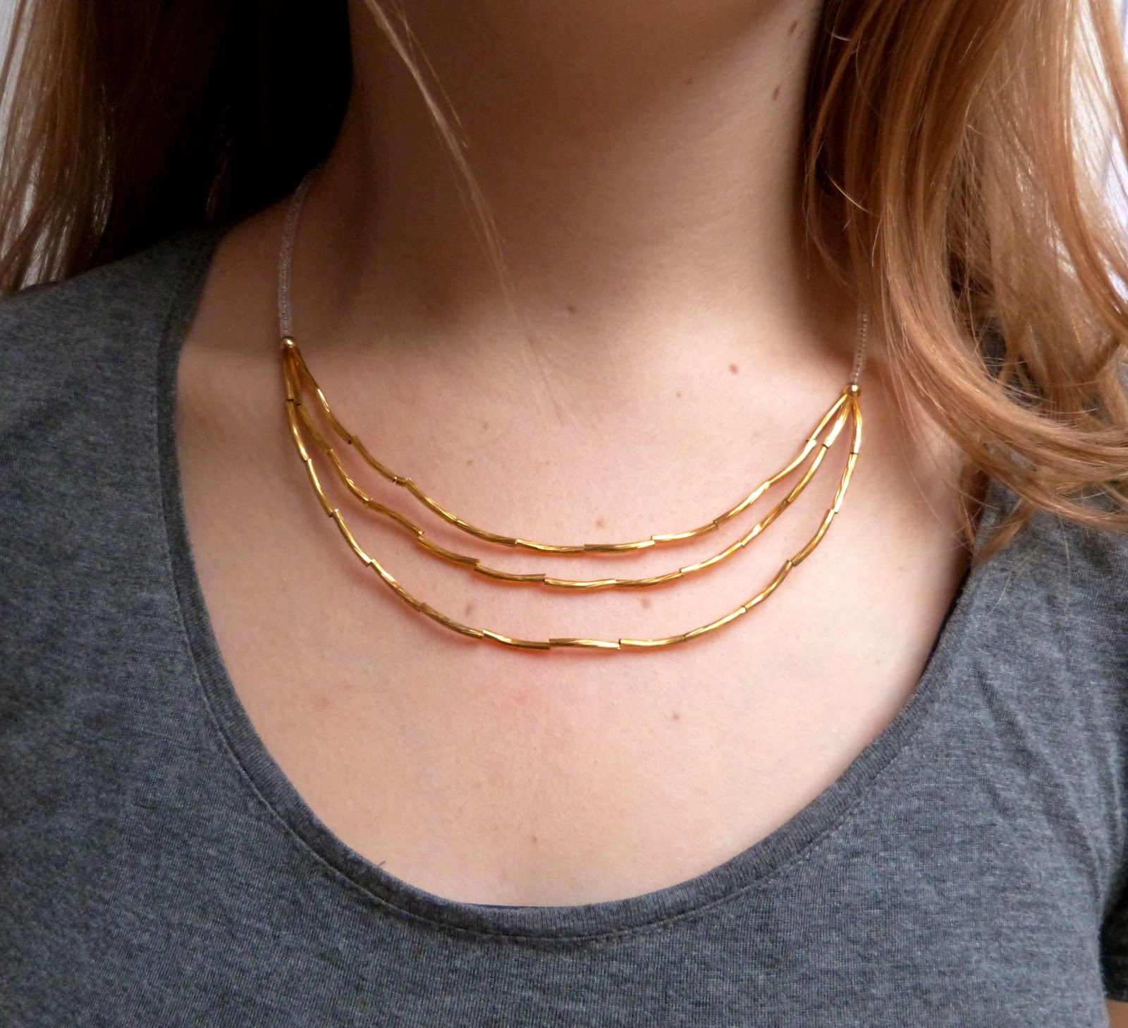 Trends With Benefits DIY 'Under Collar' Necklace