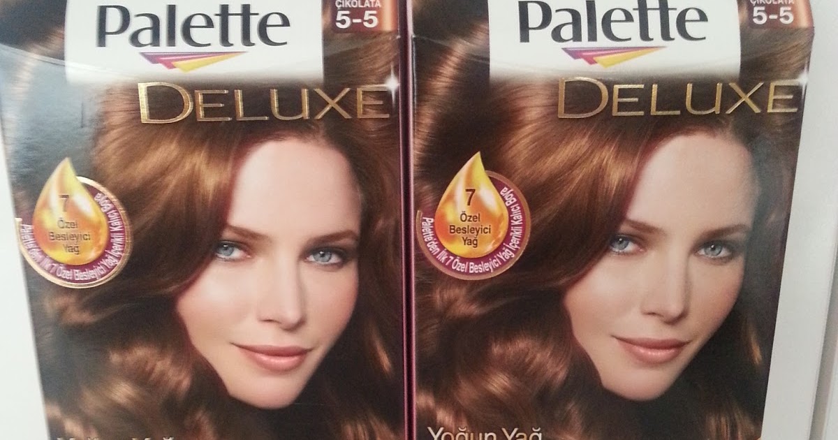 Kozmetik Cicileri Schwarzkopf Palette saç boyası 5.5 ışıltılı çikolata