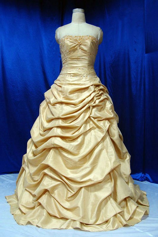 I Heart Wedding Dress Gold Wedding Dress