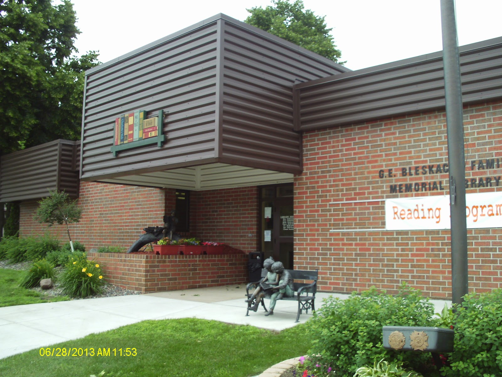 Every Library I Can 180. Bloomer, WI, Public Library