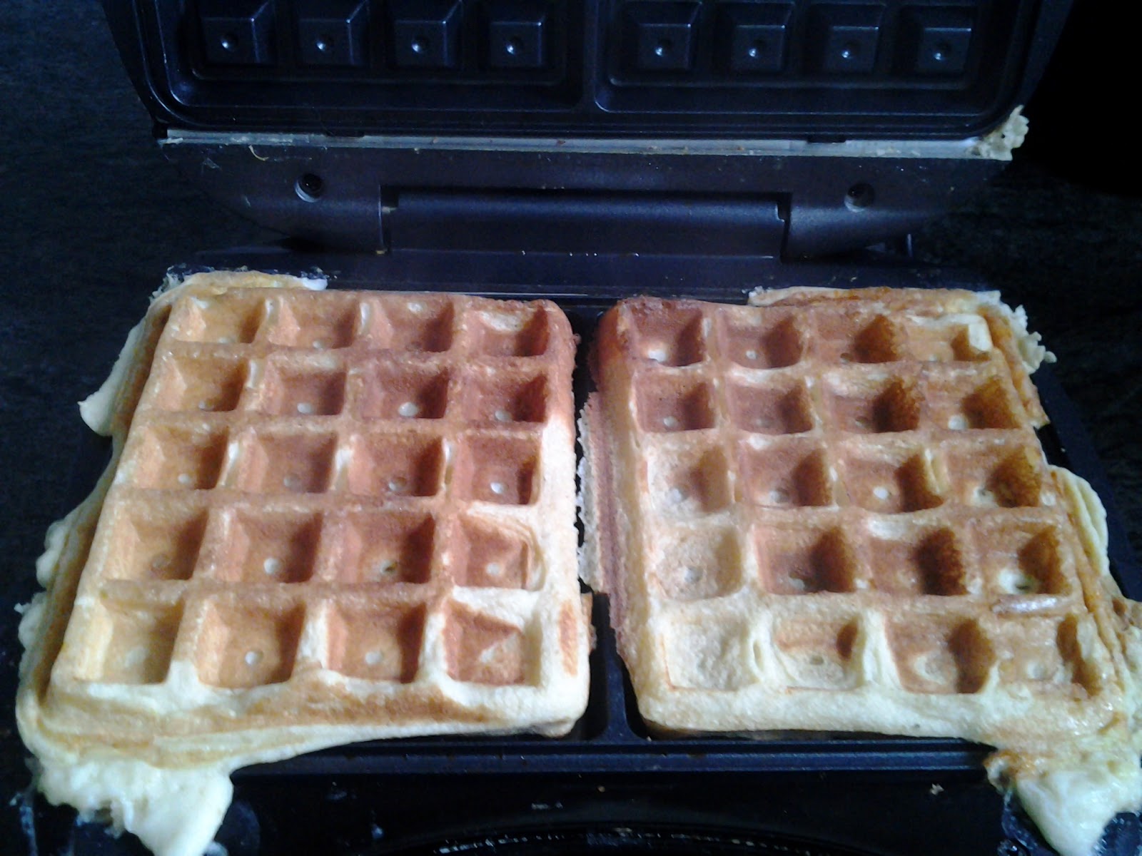 Aussie in a Swiss kitchen Waffles a Paleo, wheat and grain free