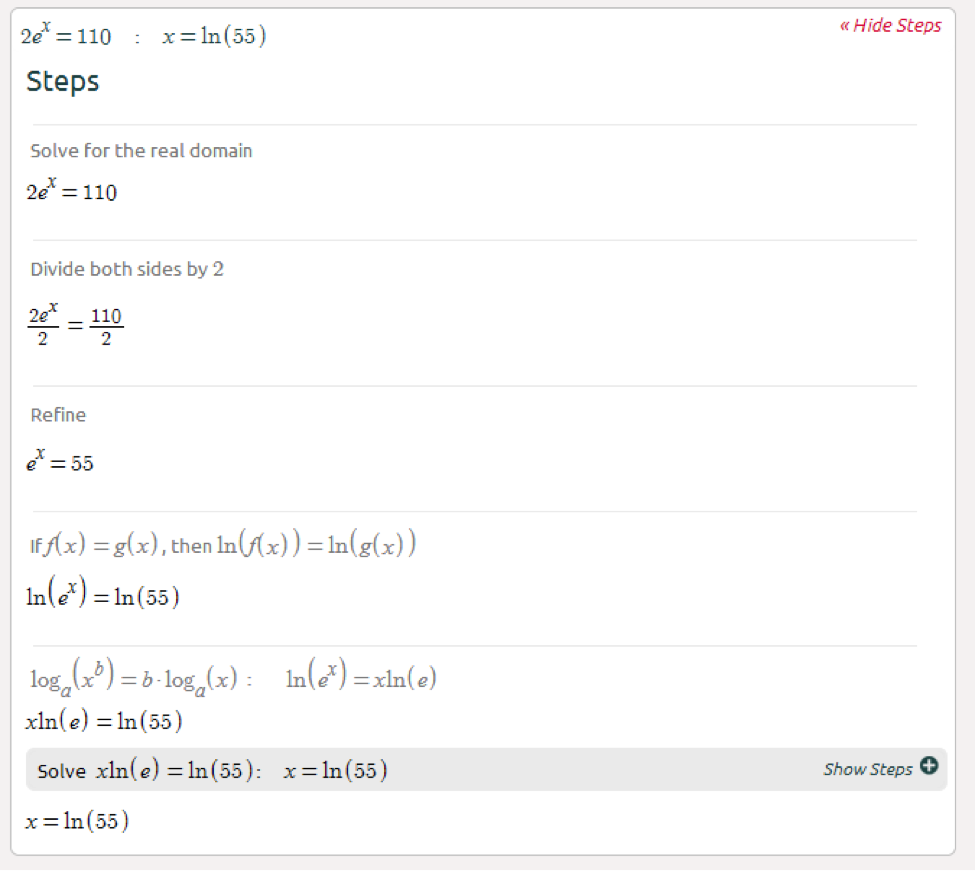 Symbolab Blog High School Math Solutions Exponential Equation Calculator
