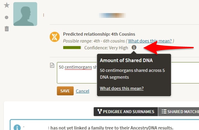 Ancestry Dna Relationship Chart
