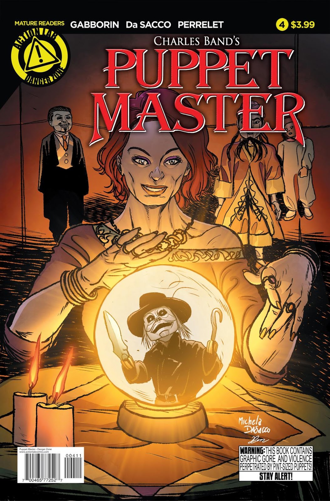 Weird Science DC Comics Puppet Master 4 Review and *SPOILERS*