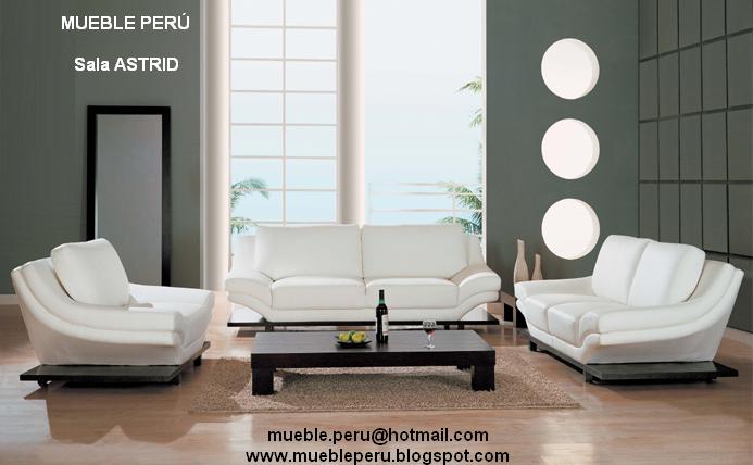 MUEBLE PERÚ - MUEBLES DE SALA: MUEBLES DE SALA 3-2-1, Elegantes Diseños