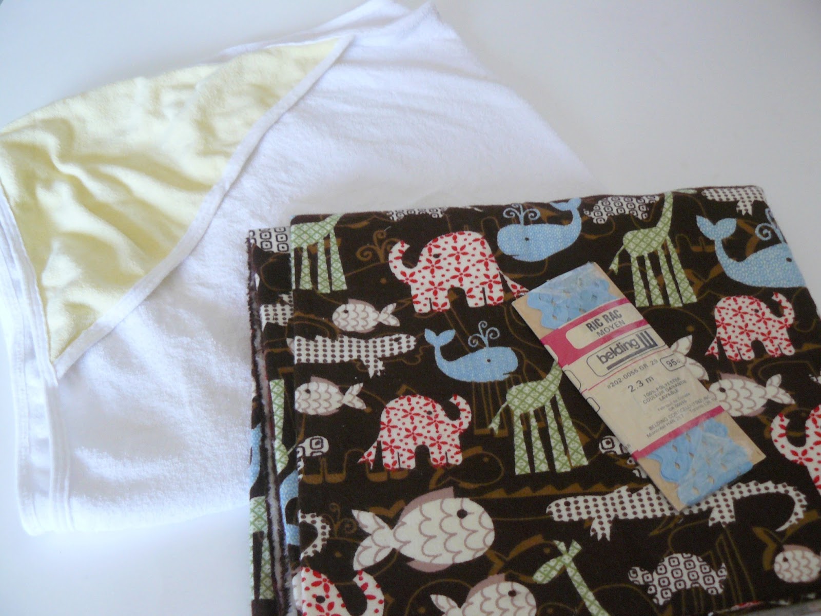 Small Fry & Co. Simple Burp Cloths from Baby Bath Towels