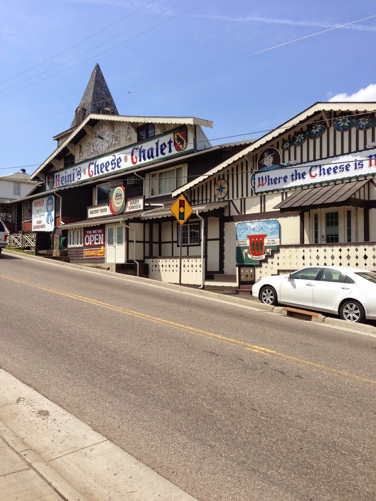 AMISH READER A Visit to Holmes County, Ohio Heini's Cheese Chalet