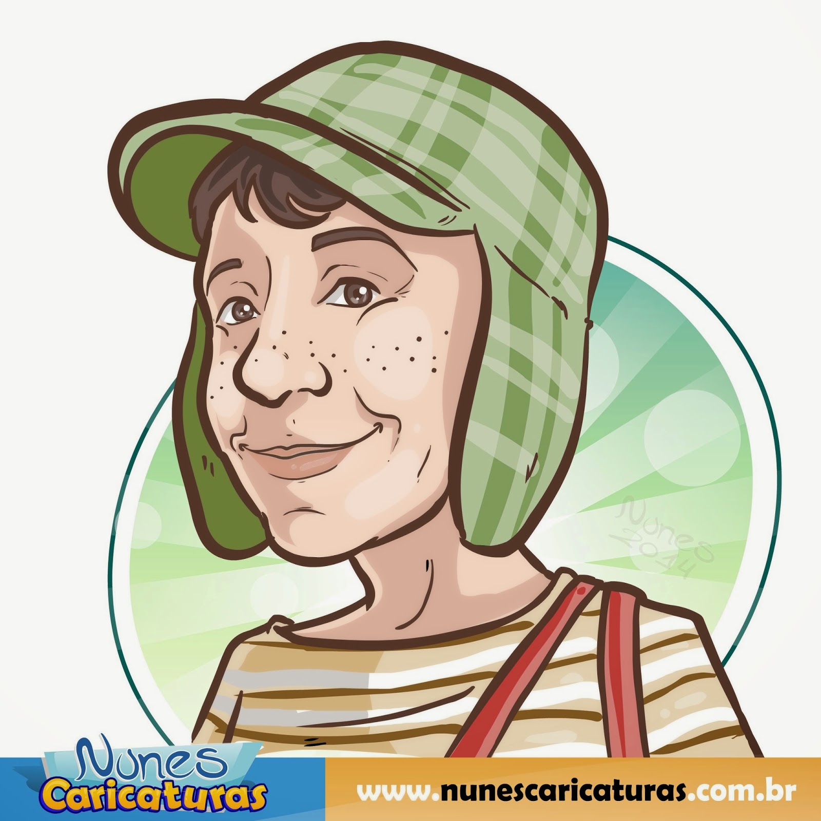 nunes caricaturas caricatura homenagem á roberto bolaños