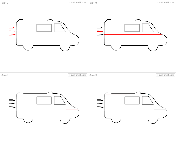 How to draw Ambulance - slide 1