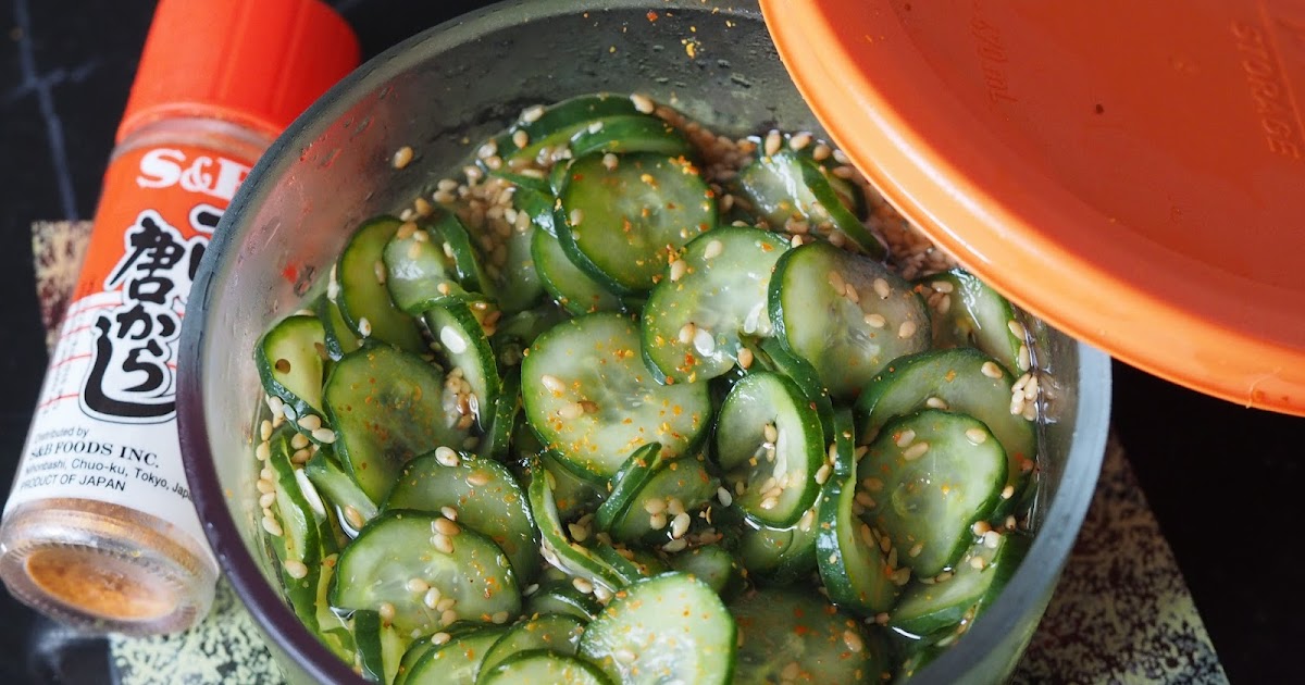 Simple Everyday Food Japanese Pickled Cucumber