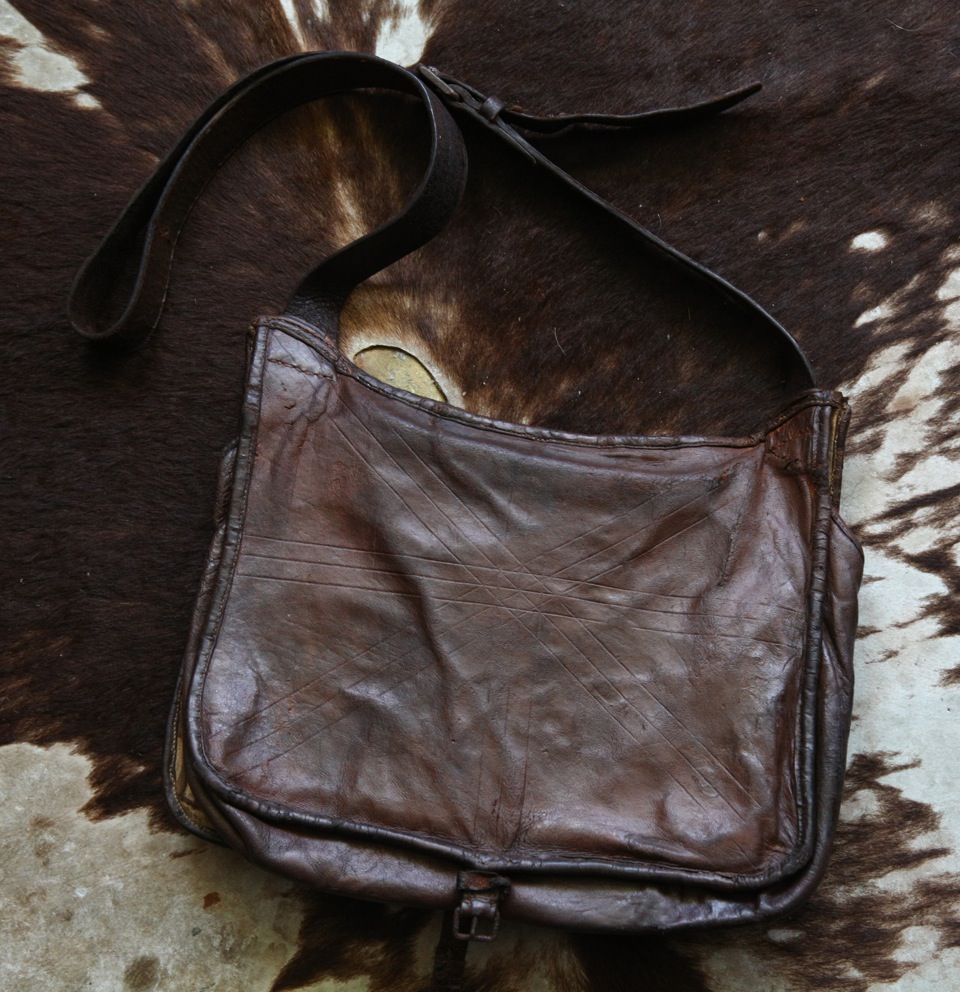 Contemporary Makers Antique German Hunting Bag