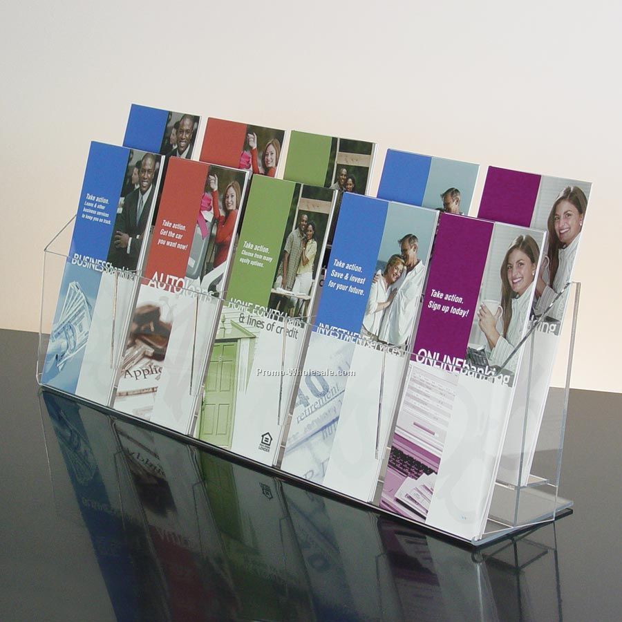 brochure kiosk pics brochure holder countertop single fold leaflet