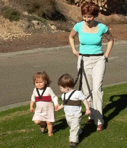 Kids on a leash Are kids on a leash a good idea?