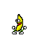 Banana bailando xD