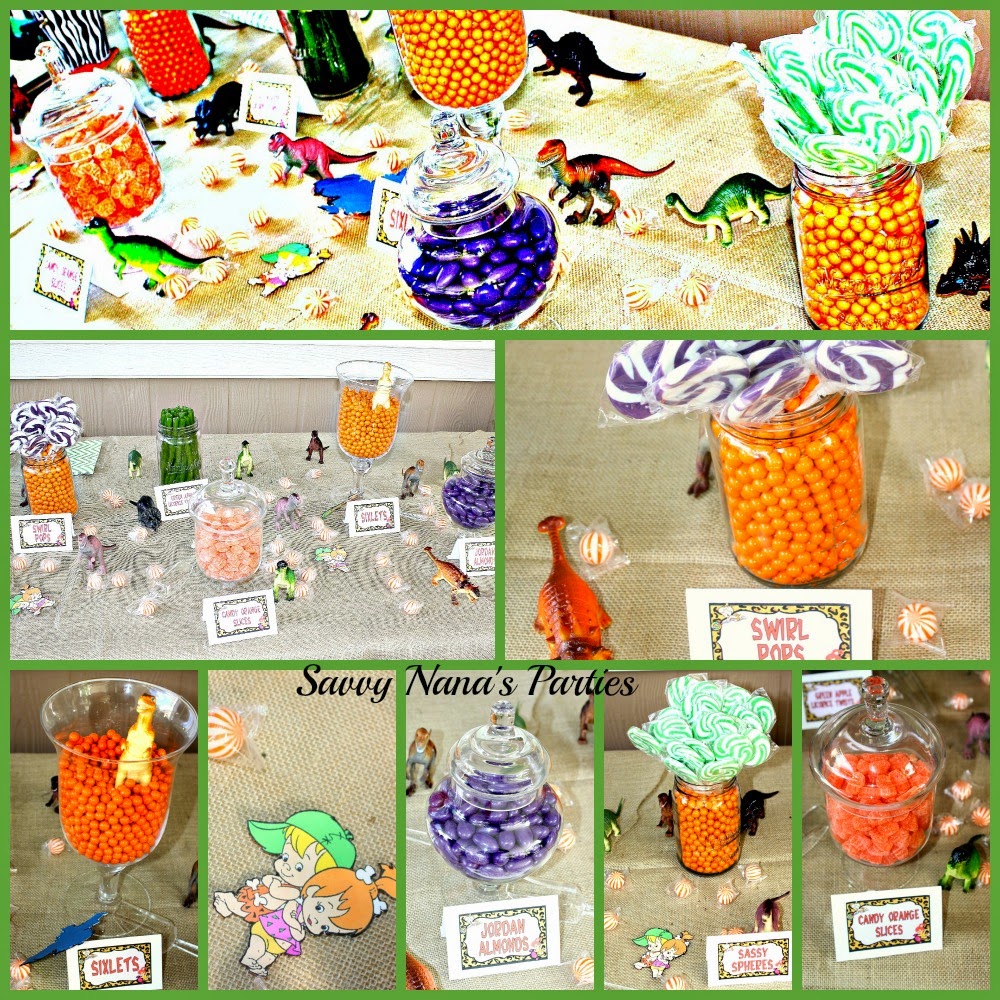 Pebbles Bam Bam Twin Baby Shower Savvy Nana