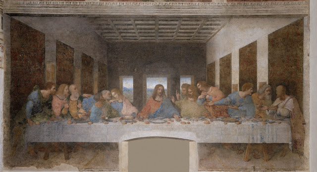 The incomparable 'Last Supper' by Leonardo da Vinci. Photo: WikiMedia.org.