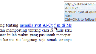 disable hyperlink pada teks disable hyperlink pada teks