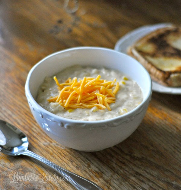 Recipe for Crock Pot Chicken Corn Chowder...this one is so incredibly easy and delicious!