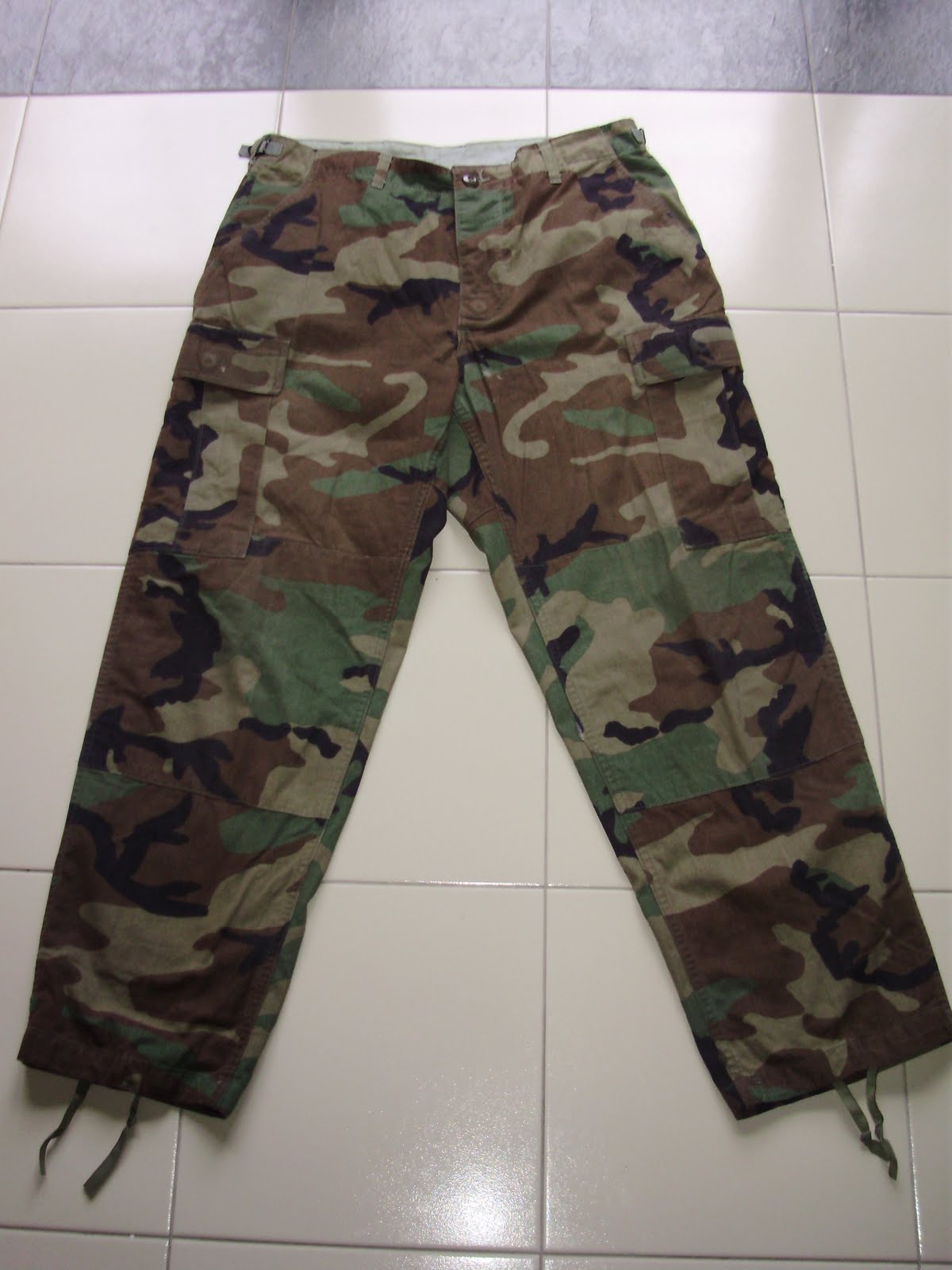 House of the Brave Genuine military issued US Army Woodland camo pants(1)