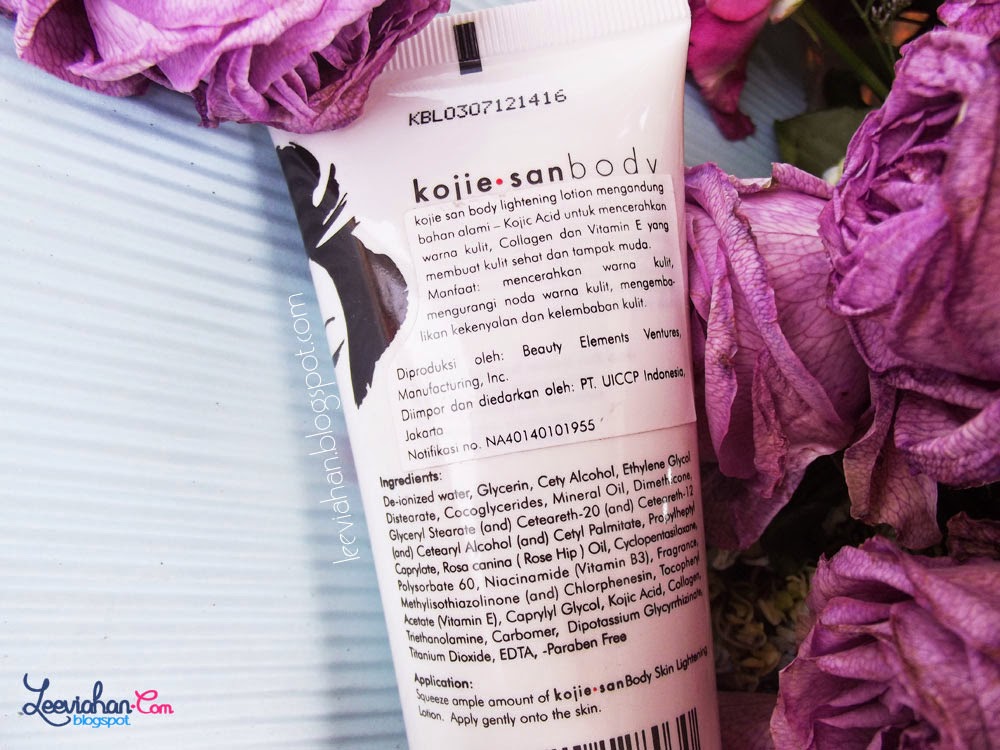 Beauty Blogger Indonesia by Lee Via Han REVIEW Kojie San Body