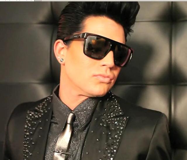 Adam Lambert performs in Indian...