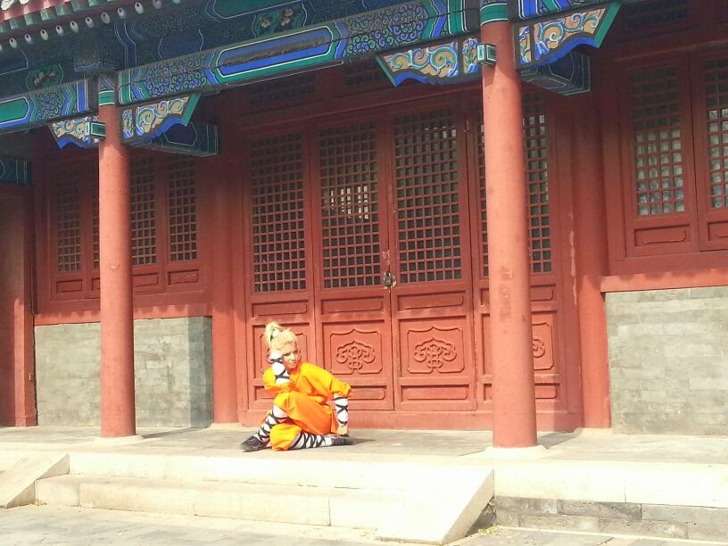 Shifu Paty Lee en Shaolin y Wudang  China 2014