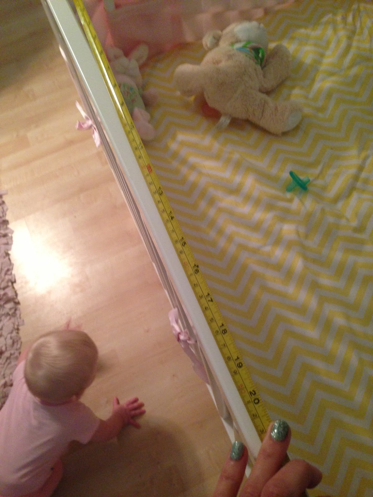 A Little Blueberry DIY Crib Rail Guard for Teething