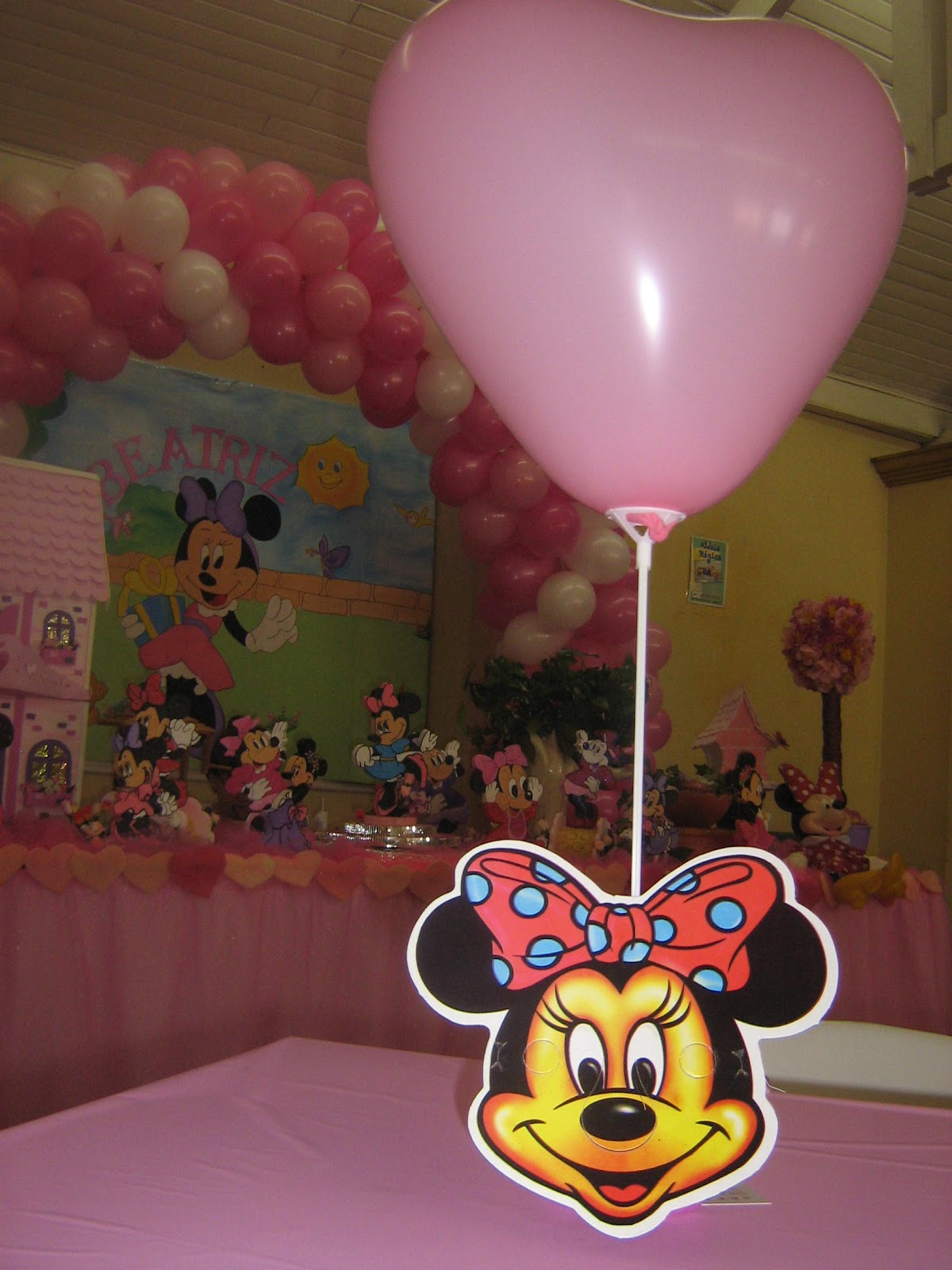 ART Recordações Decoraç u00e3o de festa e lembrancinhas MINIE Enfeite De Bexiga ~ ART Recordações Decoraç u00e3o de festa e lembrancinhas MINIE