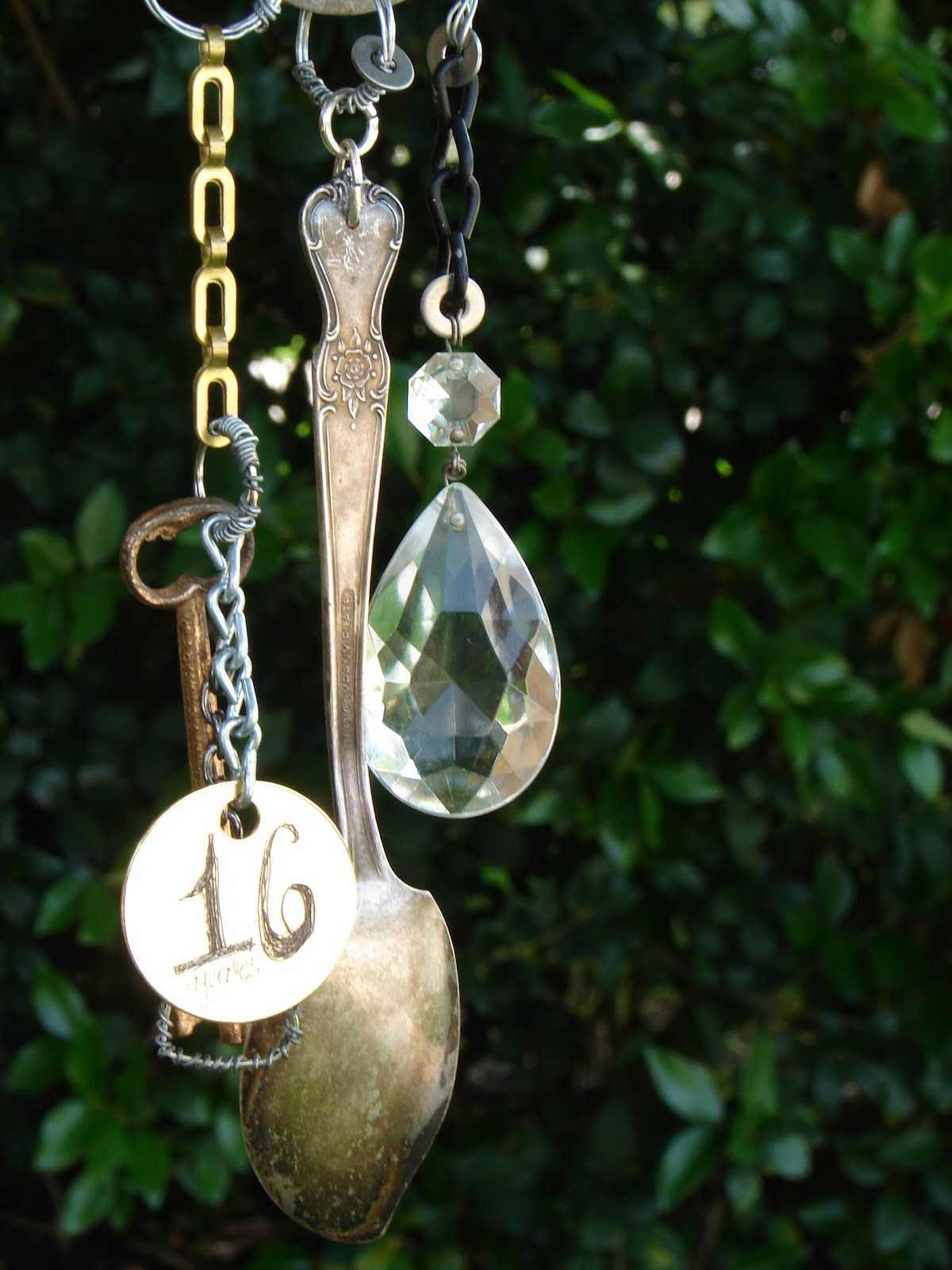 everyday art vintage wind chime