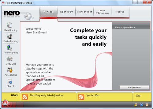 Download Nero 8 Lite 83200 Build 12021 - softpediacom