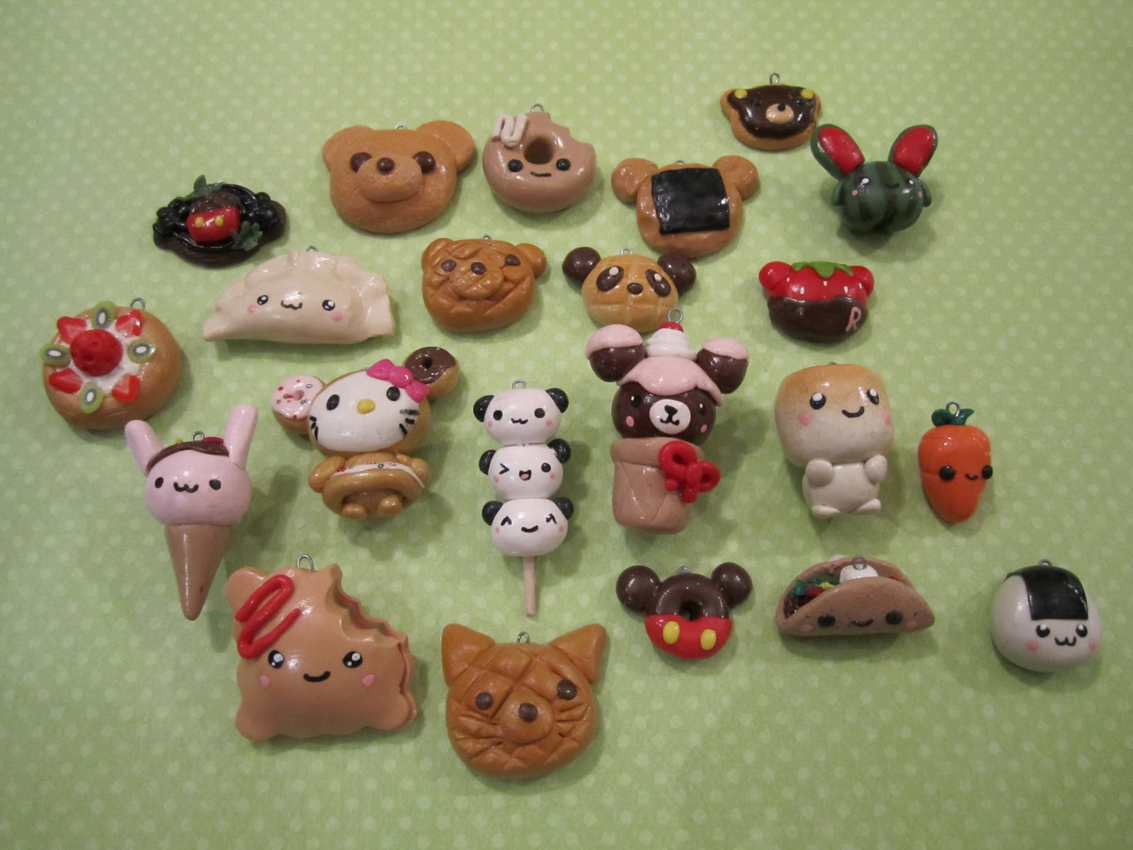 Artful Play Kawaii Clay Charms