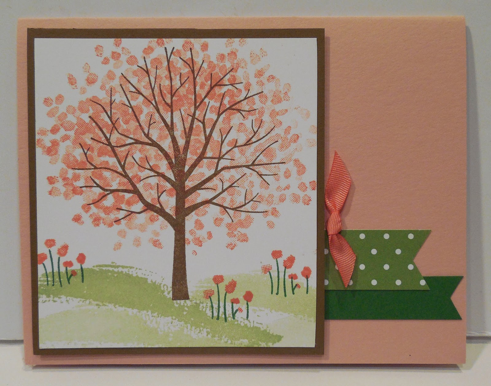 Card made with Stampin'UP!'s Sheltering Tree Stamp set