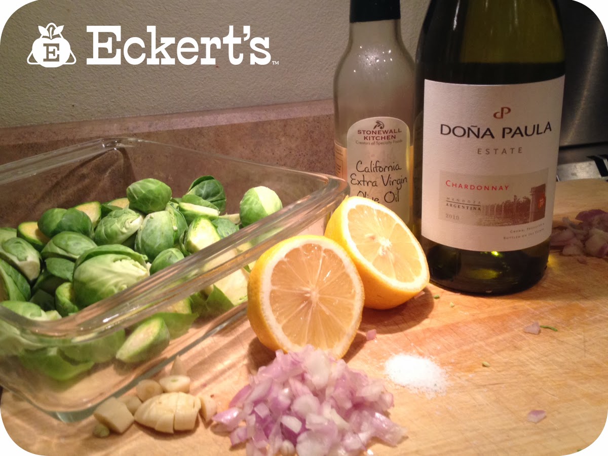 Eckert's Country Store & Farms Roasted Brussel Sprouts with White Wine
