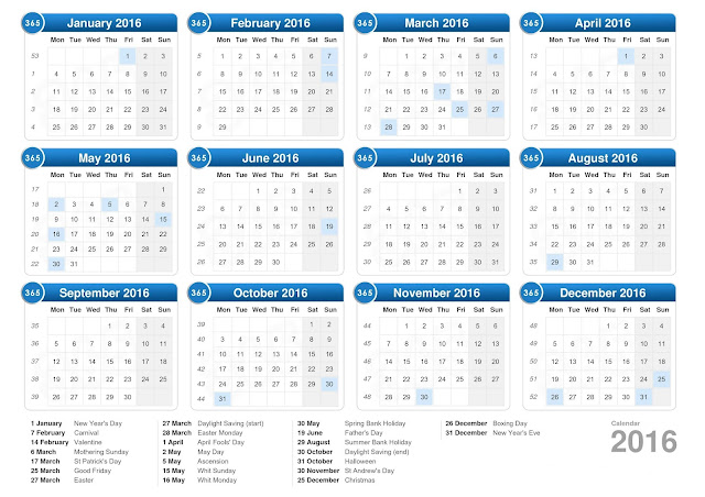 Printable 2016 Calendar with UK Holidays Excel PDF, 2016 Monthly calendar with UK holidays Excel PDF, 2016 cute calendar download free excel pdf, 2016 calendar with UK holidays printable Listed, 2016 UK Holiday Calendar