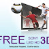 Sony LED HD 3D TV for free 