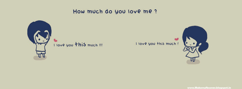 FB Timeline covers: I LOVE YOU Facebook Timeline cover