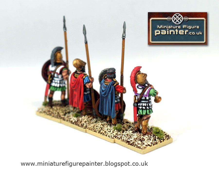 Hoplites command 5th to 3rd century BCE painted by Miniature Figure Painter Hoplites command 5th to 3rd century BCE painted by Miniature Figure Painter