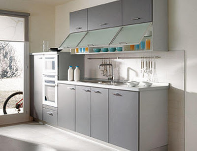 Moderno color gris para la cocina en el 2012 | Decoracionsalones Blog