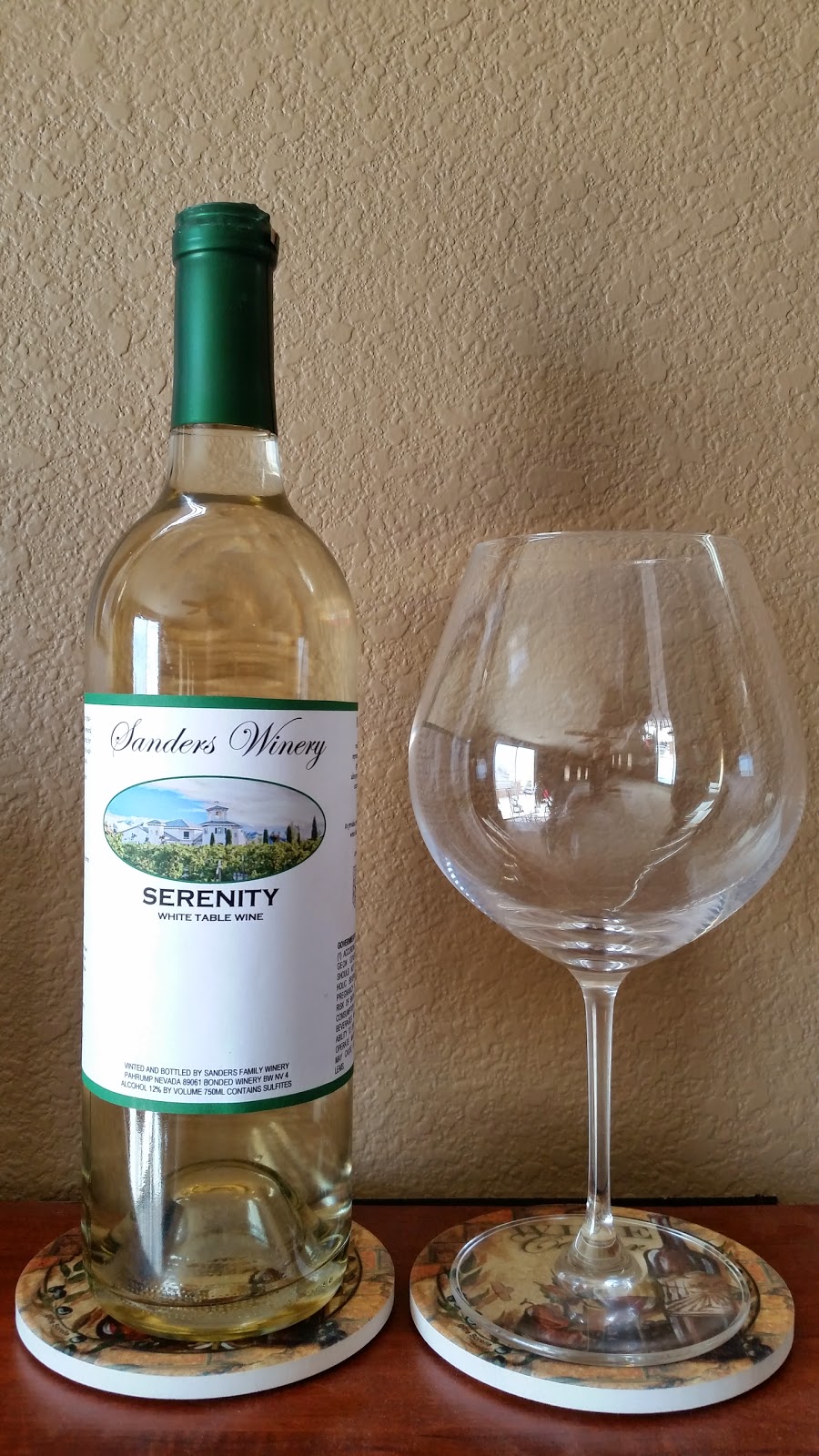 Wine Reviews For The Average Wine lover The Desert WIne Guy Sanders Family Winery Serenity
