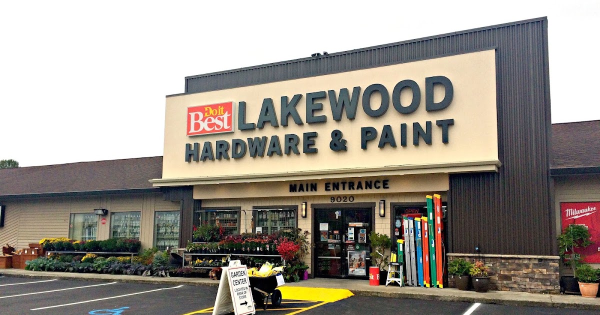 Lakewood Living Lakewood Hardware and Paint a Lakewood TriLake Treasure