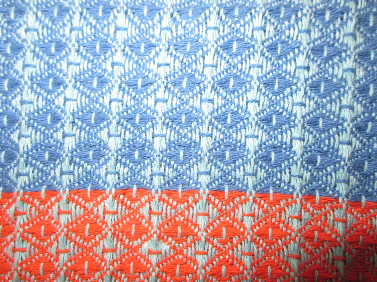 Buellwood Weaver and Fiber Guild, Hancock, Michigan Waffle Weave